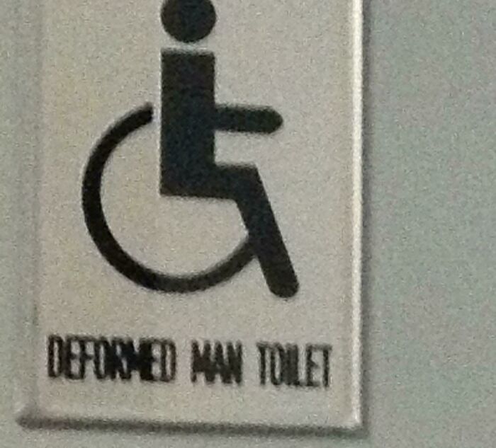 deformed man toilet - Deformed Han Toled