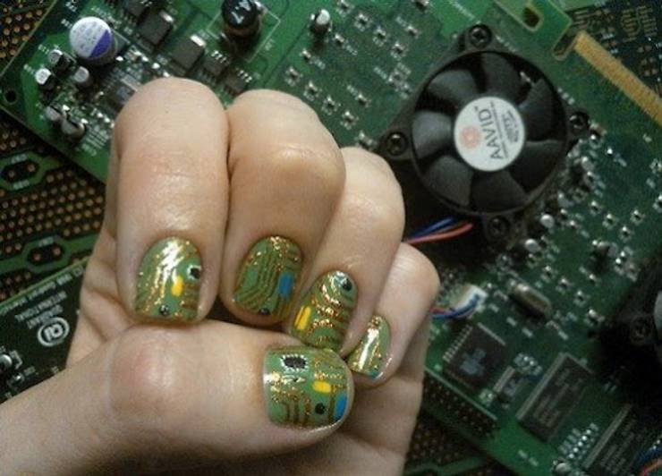 ’’Nailed my technical manicure.’’
