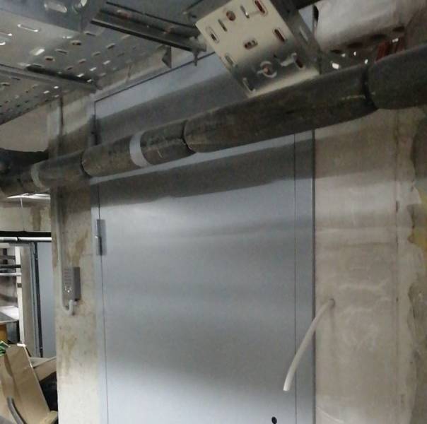 “We asked our contractors to make a room and install a door. They did it.”