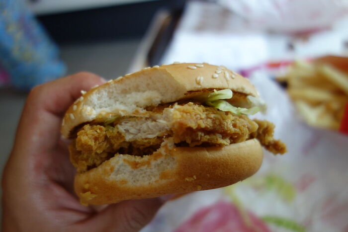 I swear to god if one person says a McChicken I will jump out my bedroom window.