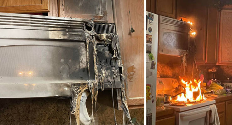home disasters - unlucky people - hearth