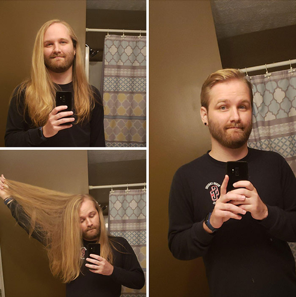 After growing my hair out for nearly 3 years, I finally decided to cut and donate it this month.
