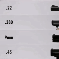 Comparative SloMo of various bullets fired