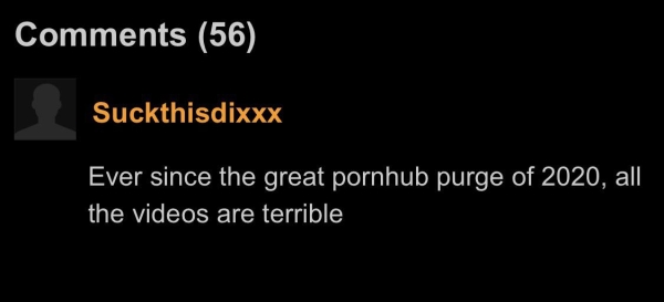 35 Pornhub Comments That Are Something Else.