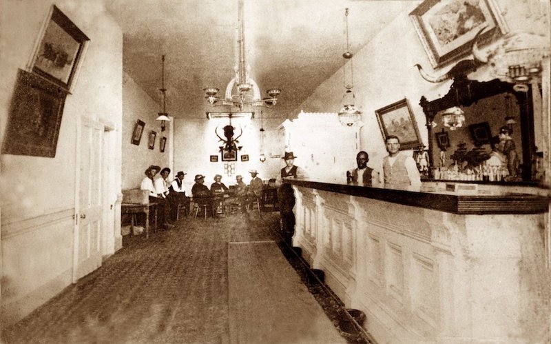 wild west photos - historical photos - long branch saloon dodge city kansas