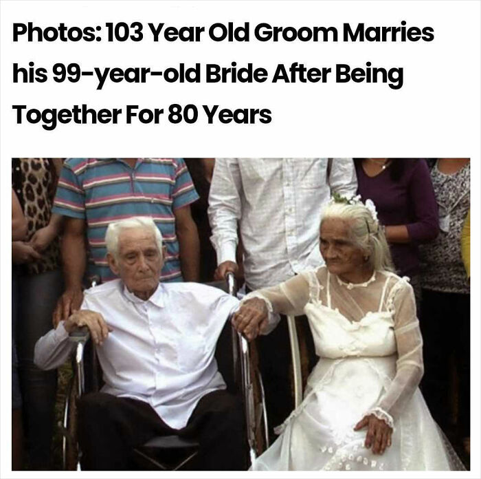 had to make sure she wasn t a hoe meme - Photos 103 Year Old Groom Marries his 99yearold Bride After Being Together For 80 Years