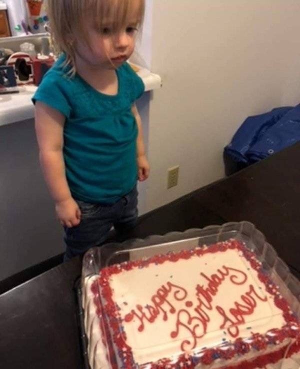 happy birthday loser cake