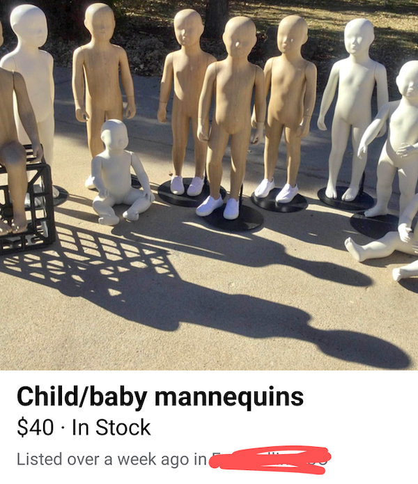 mannequin - Childbaby mannequins $40 In Stock Listed over a week ago in