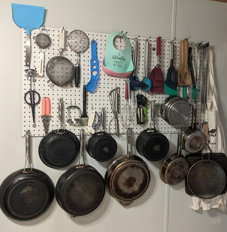 “I have a small kitchen so this was my solution.”