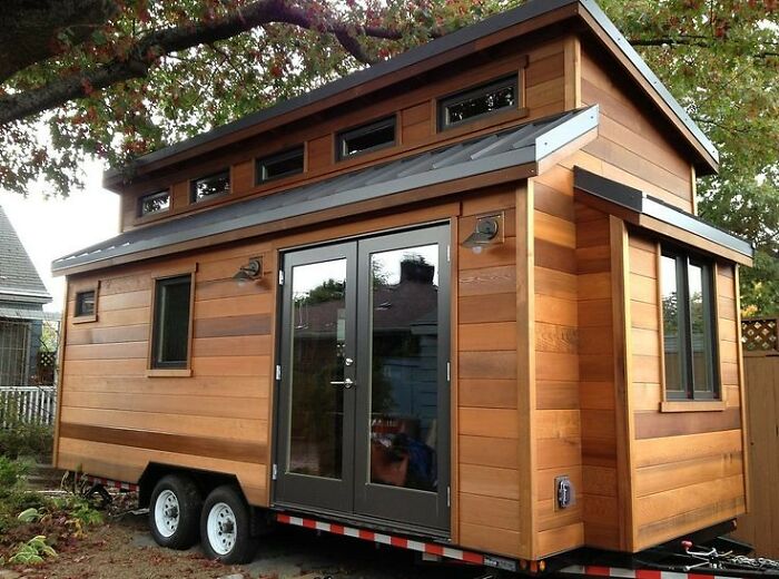 In many municipalities, "tiny" homes are illegal