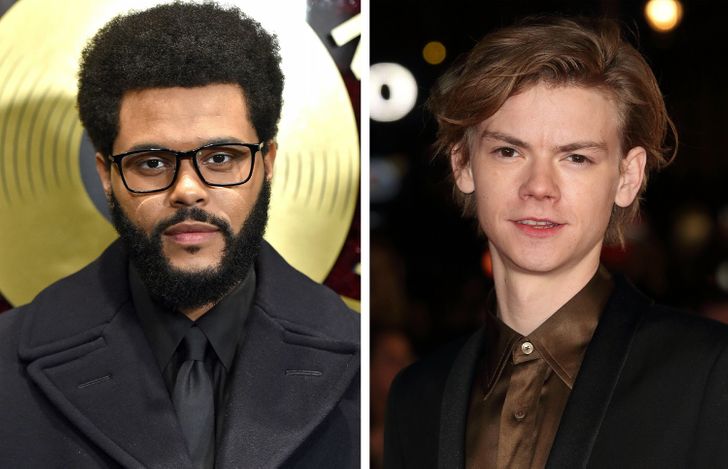 The Weeknd and Thomas Brodie-Sangster are both 31.