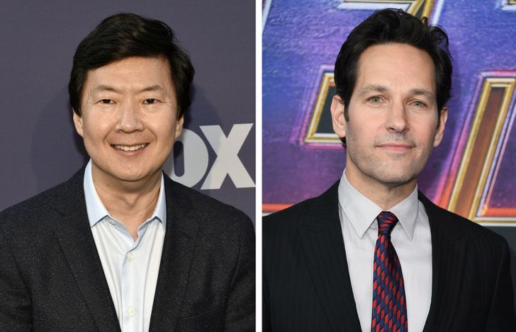 Ken Jeong and Paul Rudd are 52.