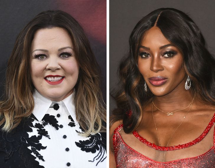 Melissa McCarthy and Naomi Campbell are 51.
