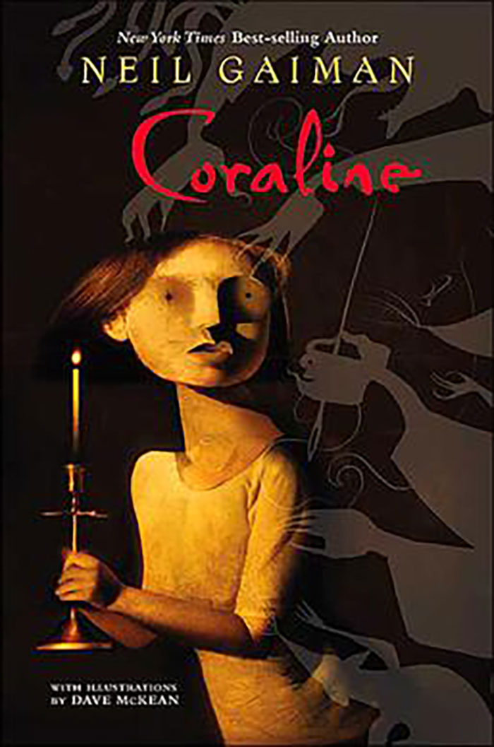 Neil Gaiman's Coraline almost wasn't published, his editor said it was too scary, but was convinced after her daughter said it was fine. Years later, the daughter said she was terrified but wanted to know what happened next so she never let on