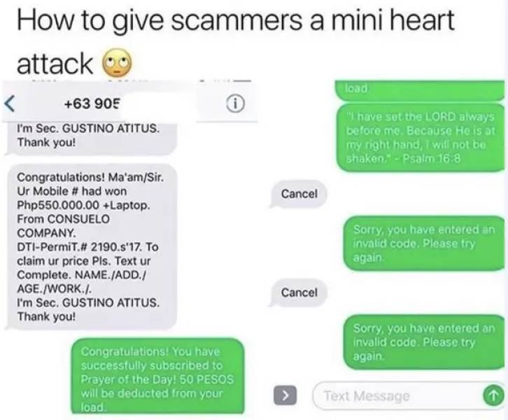 36 People Scamming The Sammers.