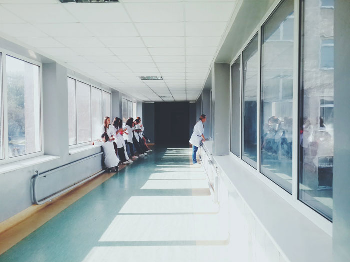 life hacks that work - hospital hallway with windows
