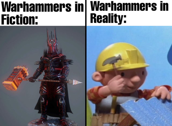 toy - Warhammers in Warhammers in Fiction Reality