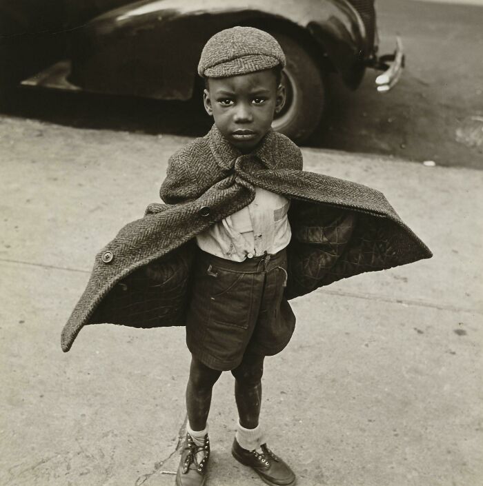Historical Photos  - Butterfly Boy, New York City, 1949