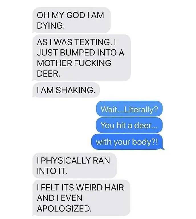 21 Texts That Might Be Too Funny