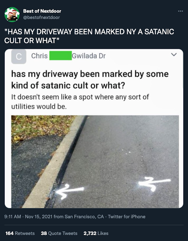 20 WTF Posts From The Nextdoor App