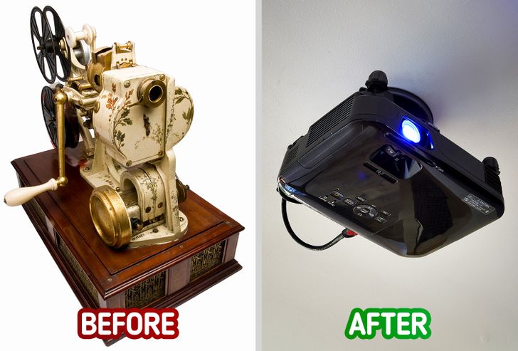 machine - Before After