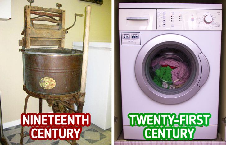 laundry - Nineteenth Century TwentyFirst Century