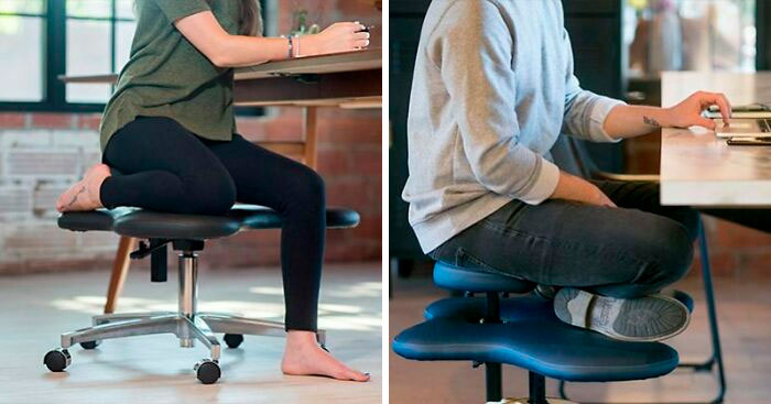 clever designs - office chair cross legged - 410