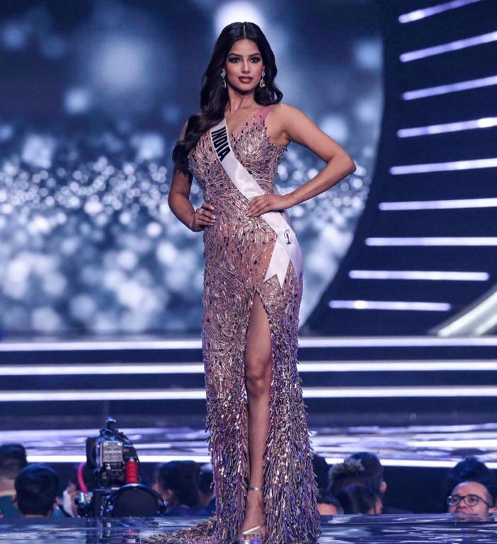 Miss India Harnaaz Sandhu wins Miss Universe 2021