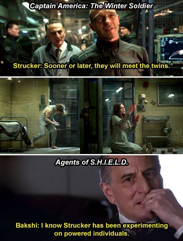 bakshi quotes agents of shield - Captain America The Winter Soldier Strucker Sooner or later, they will meet the twins. Agents of S.H.L.E.L.D. Bakshi I know Strucker has been experimenting on powered individuals.