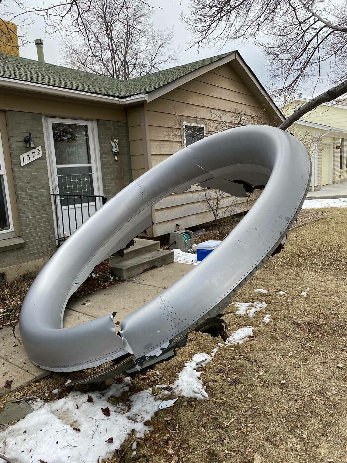 Today, United 328, A Boeing 777-200 Dropped Engine Parts Out Of The Sky