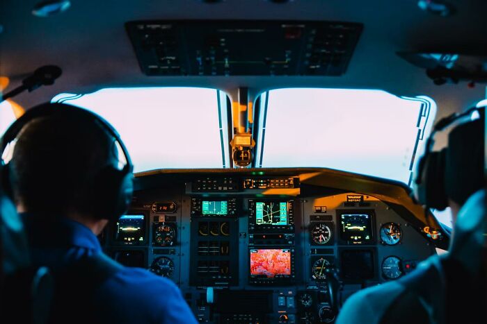 Airline pilot. People think you area like Leonardo Dicaprio in Catch Me if You Can; swaggering through the airport, wearing sunglasses, surrounded by hot flight attendants. In reality, we're like glorified bus drivers whose job is 1% excitement and 99% absolute boredom just sitting in a cockpit waiting for life to pass by.