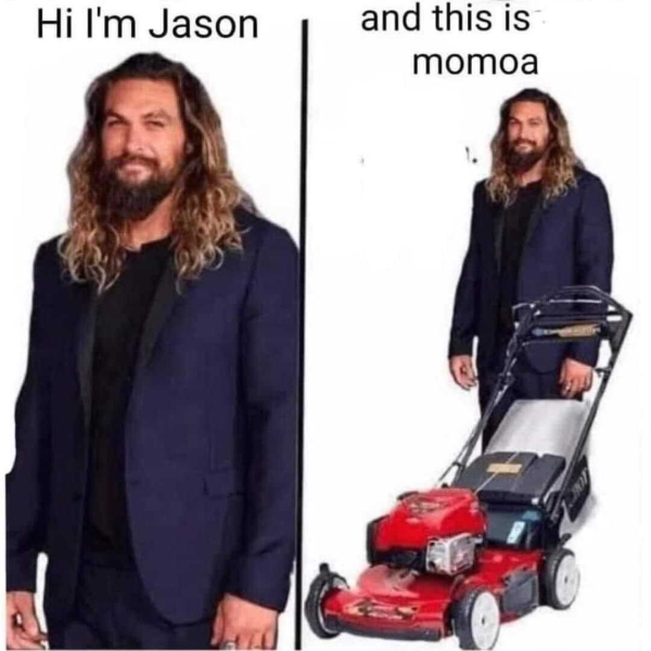 stupid funny things - jason momoa meme - Hi I'm Jason and this is momoa