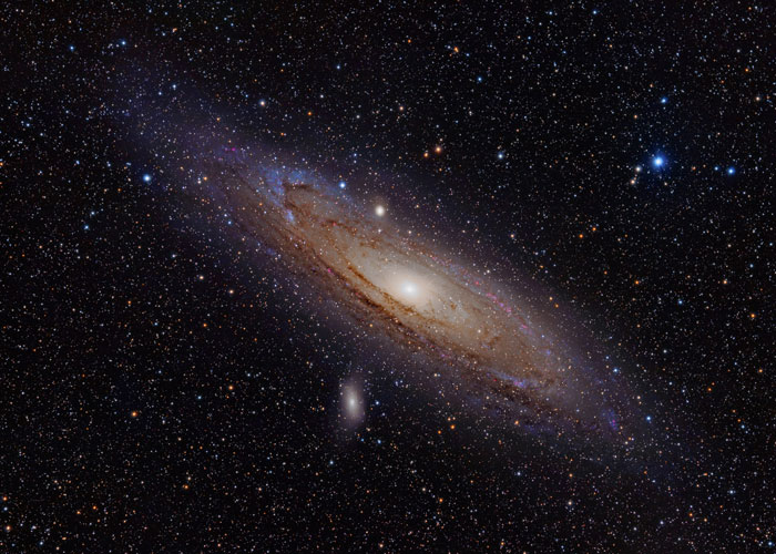 fascinating facts - Andromeda galaxy has already started merging with our Milky Way