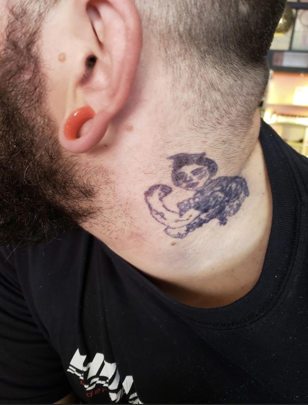 terrible tattoos - neck