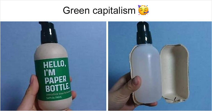 dystopian society things - innisfree paper bottle - Green capitalism Hello, I'M Paper Bottle Innisfree Green Sifo