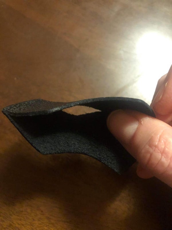 What is this leather thing that was in a subscription box? We can’t figure it out!

A: It’s a bookmark.