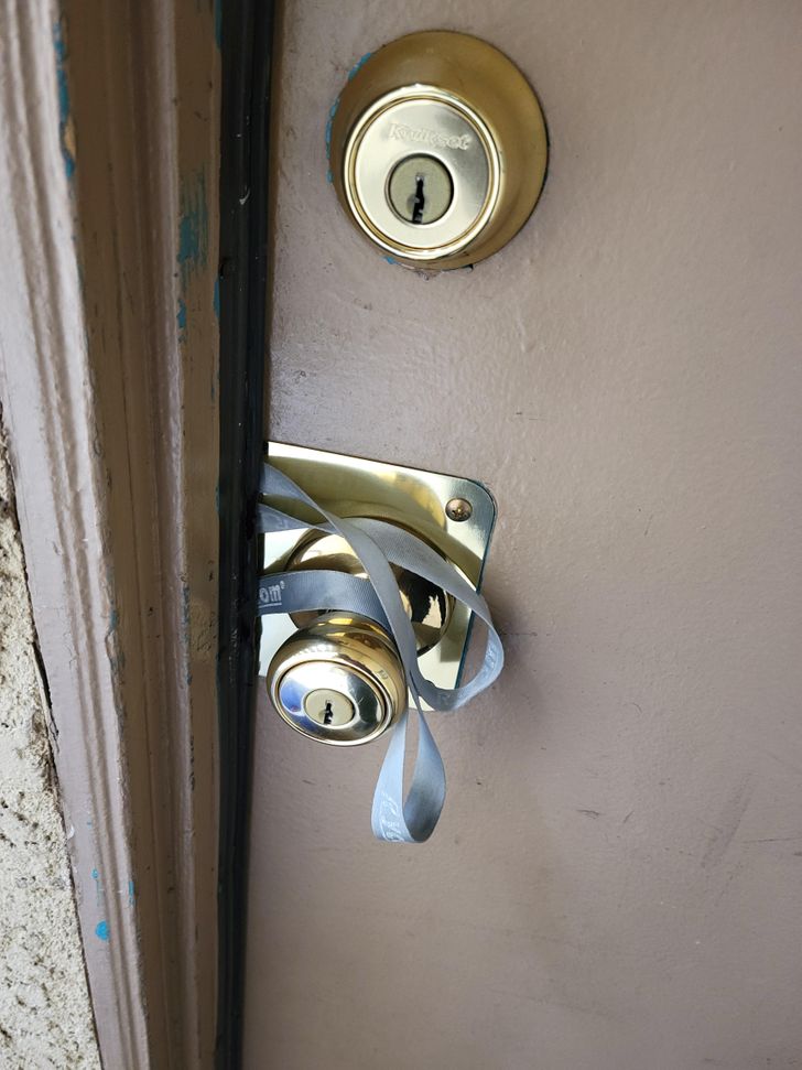 irritating - door handle