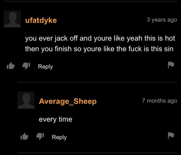 35 Pornhub Comments Full Of WTF.