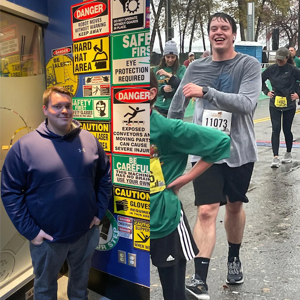 I had a wake-up call that I needed a life change 2 Thanksgivings ago. So I lost weight and decided to run my first 5k on Thanksgiving morning this year!