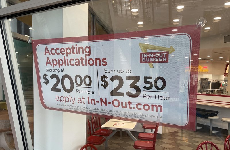 Fascinating Photos - In-N-Out wages in San Francisco start at $20 per hour