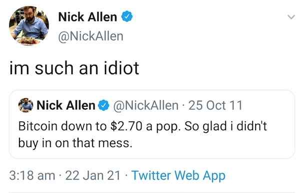 waseem badami poetry - Nick Allen im such an idiot Nick Allen 25 Oct 11 Bitcoin down to $2.70 a pop. So glad i didn't buy in on that mess. . 22 Jan 21 Twitter Web App