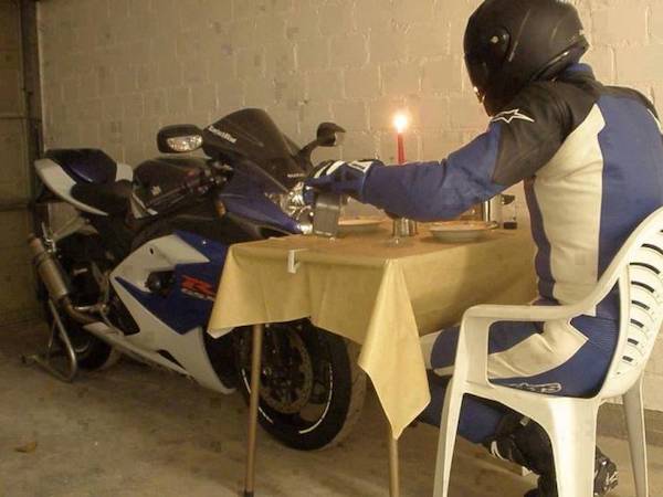 forever alone pics - valentine's day motorcycle