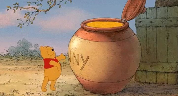 winnie the pooh loves honey - Ny