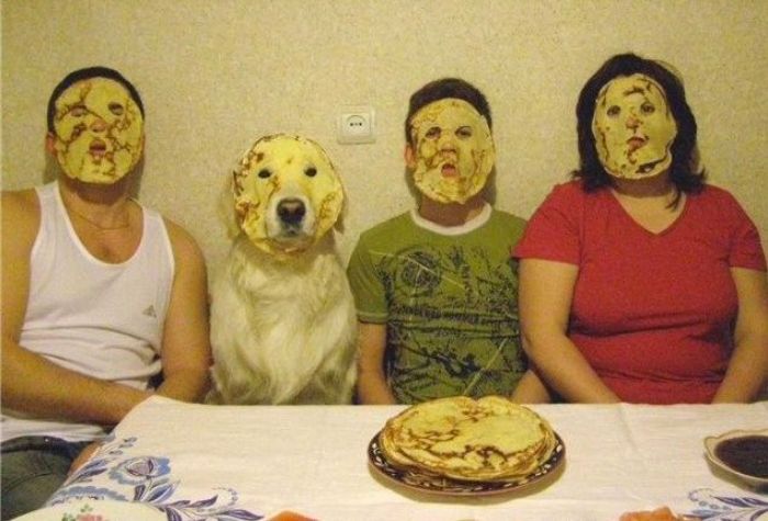 cursed - wtf pics - pancake face family - ..