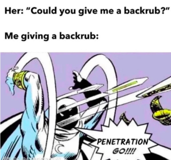 star wars visions memes - Her Could you give me a backrub? Me giving a backrub Penetrations Go!!!! Hodin