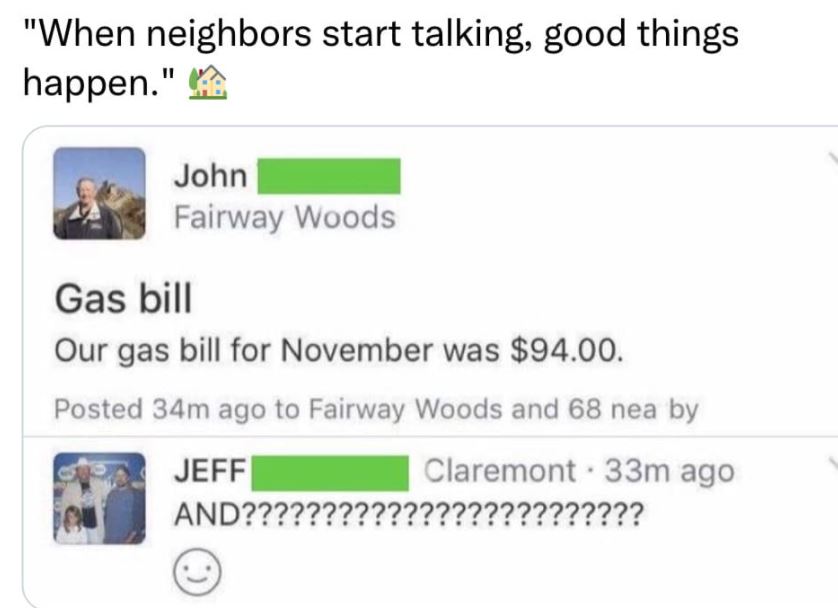 35 WTF Posts From The Nextdoor App.