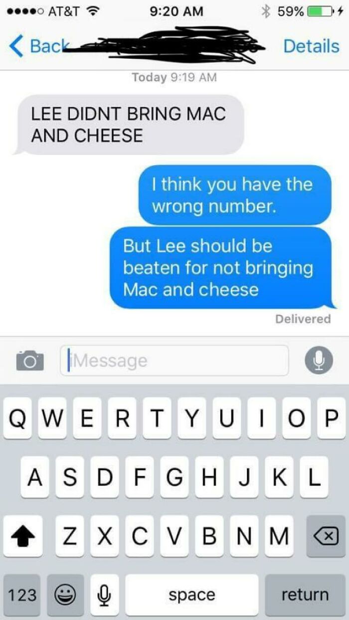 24 Funny Wrong Number Texts.