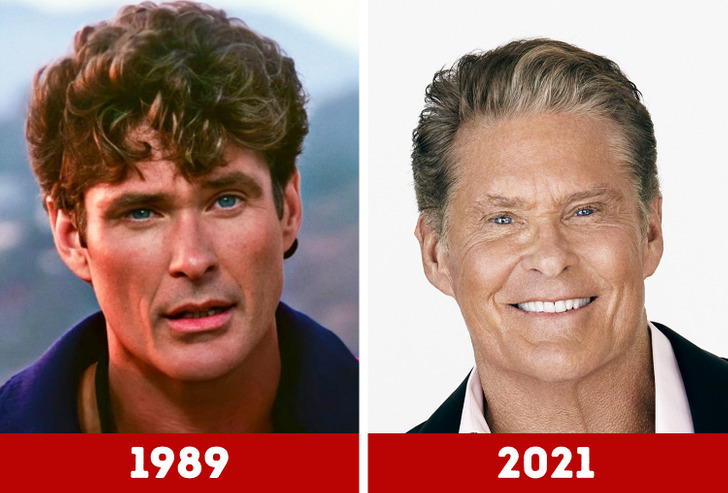 David Hasselhoff as Mitch Buchannon in Baywatch