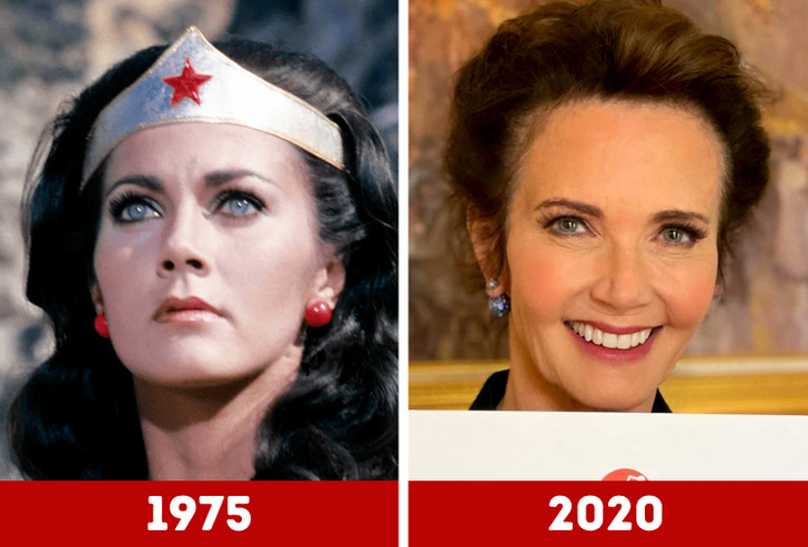 Lynda Carter as Diana Prince in Wonder Woman