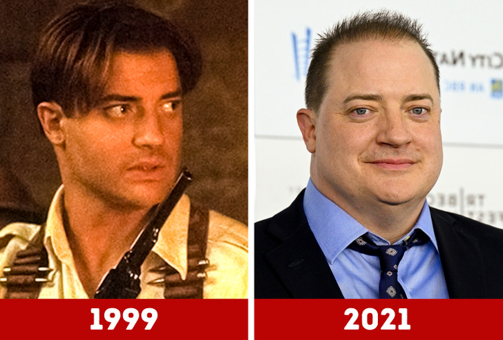 Brendan Fraser as Rick O’Connell in The Mummy